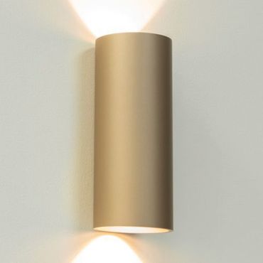 Artdelight Brody - applique murale - Ø 7,2 x 18 cm - 2 x 4W LED inclus - IP54 - champagne