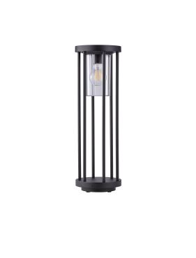 Nova Luce Elysium - lampe de jardin - Ø 16 x 50 cm - IP65 - anthracite foncé