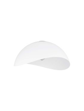Nova Luce Opsi - plafonnier - Ø 50 x 24 cm - blanc sablé