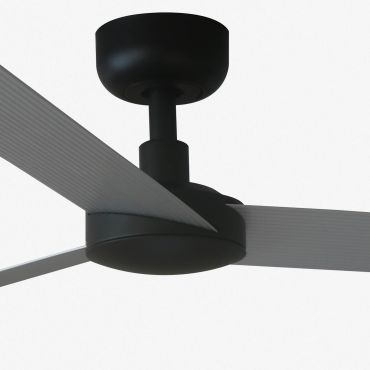 Faro Cruiser L - ventilateur de plafond - Ø 132 cm - noir mat et aluminium