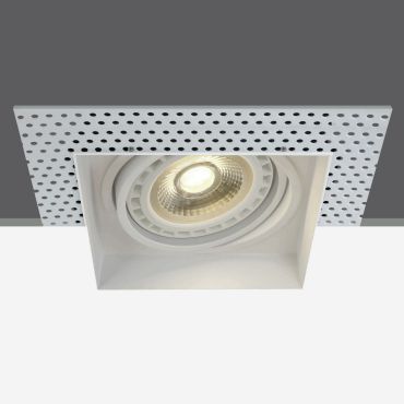 ONE Light R111 Trimless Shop - spot encastré - 210 x 210 mm, 170 x 170 mm format encastré - blanc