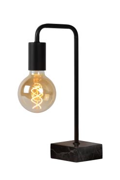 MODÈLE D’EXPOSITION - Lucide Lorin - lampe à poser - 35cm - noir