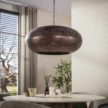 Vico Cielo - lampe suspendue - Ø68cm - cuivre antique