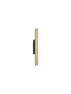 Nova Luce Paron - applique murale - 2,5 x 30 x 7 cm - 11W LED inclus - noir sablé et or