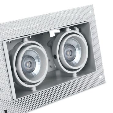 ONE Light Trimless Box - spot encastré - 174 x 89 mm, 181 x 97.5 mm taille d'encastrement - blanc