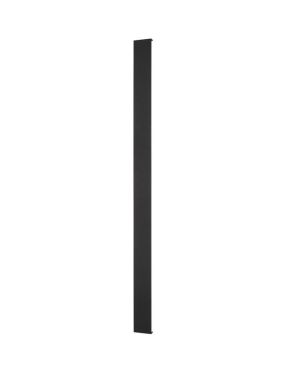 Nova Luce Seline - applique murale - 7,5 x 2,7 x 120 cm - LED 44W incl. - IP44 - noir sable