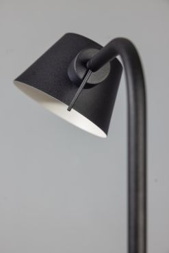 ETH Dex - lampe de table - Ø 15,5 x 40 cm - noir