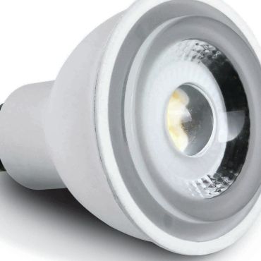 ONE Light MR16 GU10 COB LED Dimmable - Ø 5 x 5,5 cm - GU10 - 6W dimmable - 2700K - blanc