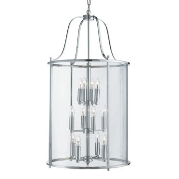 Searchlight Victorian Lanterns - lustre - Ø 54 x 160 cm - chrome