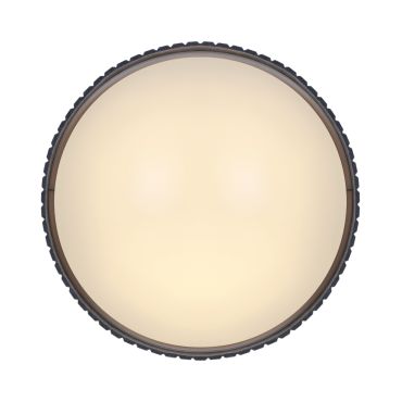 Nordlux Corato 50 - plafonnier - Ø 52 x 11 cm - gris