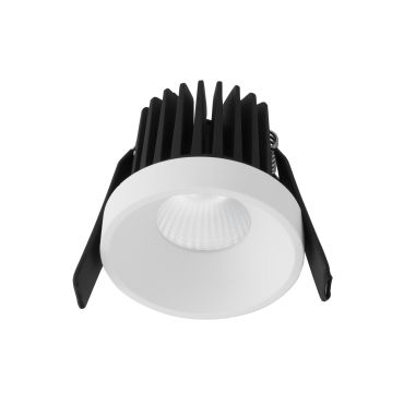 Nova Luce Petit - spot à encastrer - Ø 62 mm, Ø 55 mm à encastrer - 9W LED inclus - IP42 - blanc sable