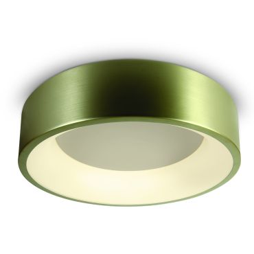 ONE Light LED Décoratif - plafonnier - Ø 45,5 x 13,2 cm - 32W LED inclus - laiton brossé