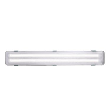 Nordlux Works LED Batten - 65,3 cm - 2 x 10W LED inclus - IP65 - gris