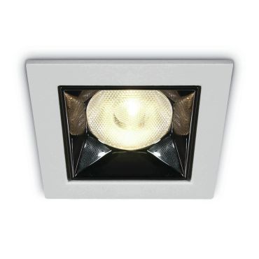 ONE Light Mirror Square Boxes - spot encastré - 54 x 54 mm, 50 x 45 mm format encastré - 6W LED inclus - blanc