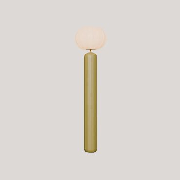 New Garden Rachel 145 - lampadaire rechargeable à énergie solaire et à batterie avec télécommande - Ø 36 x 143 cm -  5W LED inclus - IP65 - vert olive - 3000K