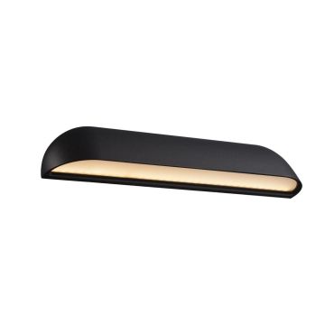 Nordlux Front - applique murale - 36 x 6,8 cm - 12W LED inclus - IP44 - noir