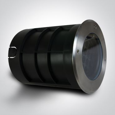 ONE Light Inground Tiltable Range - spot rond pour l'extérieur - Ø 210 mm, Ø 200 mm à encastrer - 12 x 1,5W LED inclus - IP67 - noir