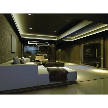 ONE Light Shop Square Boxes - spot encastré - 45 x 45 mm, 36 x 36 mm format encastré - 2W LED dimmable inclus - noir