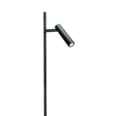 ONE Light - lampadaire - 140 cm - 3W + 8W LED inclus - noir