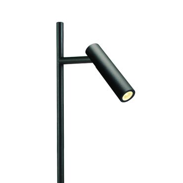 ONE Light - lampe de bureau - Ø 15 x 45,5 cm - 3W + 6W LED inclus - noir