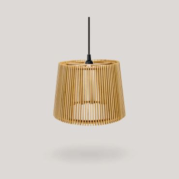 New Garden Okinawa 40 - lampe suspendue - Ø 39 x 28 cm - IP44 - brun