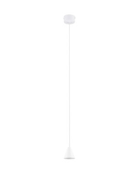 Nova Luce Irmos - lampe suspendue - Ø 6 x 191 cm - 5W LED inclus - blanc sablé