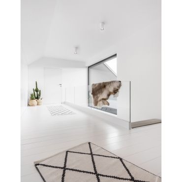 Nova Luce Marupe - spot en saillie - Ø 6 x 10 cm - blanc