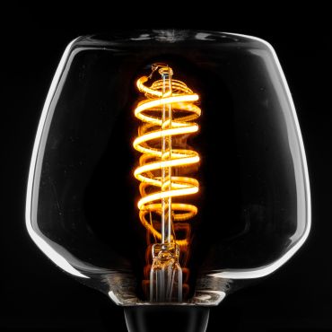 ETH LED Spiral Deco - E27 - dimtone - 8W - 2700K à 2200K - transparent