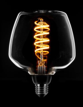 ETH LED Spiral Deco - E27 - dimmable - 7,5W - transparent
