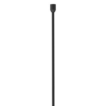 Nova Luce Tint - tube connecteur - Ø 2,3 x 70 cm - noir sable