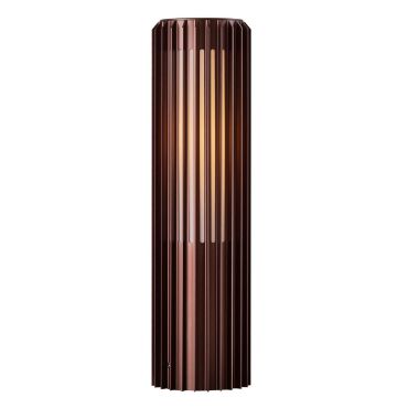 Nordlux Aludra 45 N - lampe de jardin - Ø 12,4 x 45,4 cm - IP44 - brun