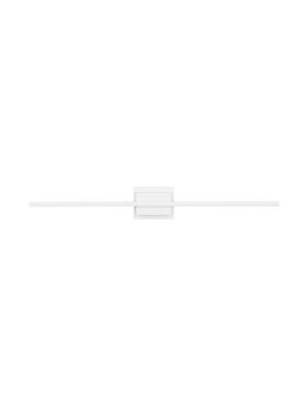 Nova Luce Azure - applique murale - 6,9 x 11,8 x 90,5 cm - 21W LED inclus - blanc sable