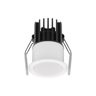 Nova Luce Bree - spot à encastrer - Ø 56 mm, Ø 50 mm à encastrer - 7W LED inclus - IP32 - blanc
