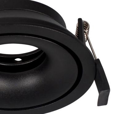 Nova Luce Enzo - spot encastrable - Ø 105 mm, Ø 100 mm encastrable - noir
