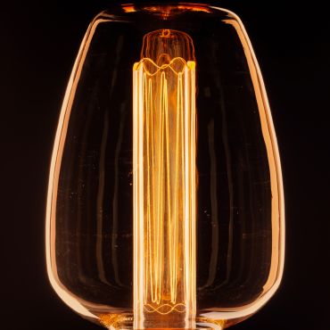 ETH Deco Filament LED 43F - E27 - 3 niveaux de gradation - 1W/2,5W/5W - 1800K - or