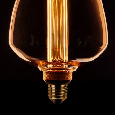 ETH Deco 23F Filament LED - E27 - 3 niveaux de gradation - 5W - 1800K - or