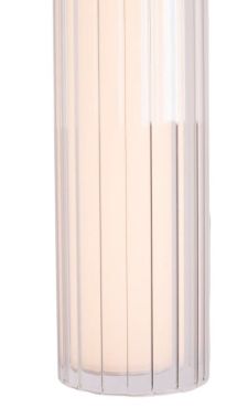 Maxlight Fayette - applique murale en saillie - 12 x 6 x 91 cm - 18W LED inclus - IP44 - or