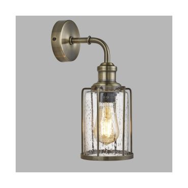 Searchlight Pipes - applique murale - 12 x 32,5 cm - laiton antique