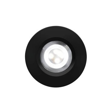 Nordlux Smart Don - spot encastré - éclairage intelligent - Ø 85 mm, Ø 72 mm encastré - 4,7W LED inclus - IP65 - noir