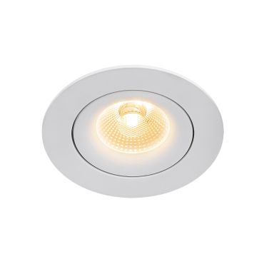 Nordlux Aliki - spot encastré - Ø 96 mm, Ø 83 mm encastré - 8W LED dimmable inclus - IP44 - blanc