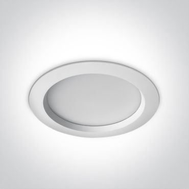 ONE Light Salle de bain Downlights - spot encastré - Ø 228 mm, Ø 210 mm encastré - 25W LED inclus - IP54 - blanc - couleur de lumière réglable