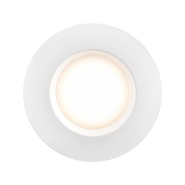 Nordlux Dorado - set de 3 - Ø 85 mm, Ø 72 mm encastrable - 5,5W LED dimmable inclus - IP65 - blanc