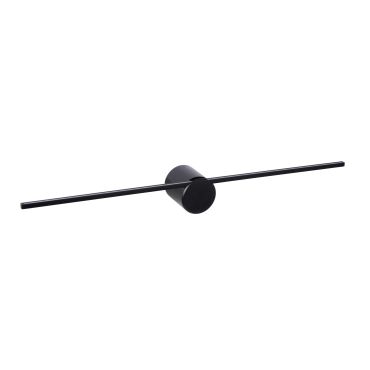 Lucide Mizar - applique murale - 60 x 7,2 x 6,5 cm - 6W LED inclus - IP44 - noir