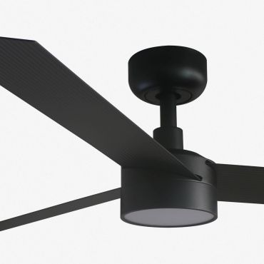 Faro Cruiser L - ventilateur de plafond avec lumière - Ø 132 cm - noir mat
