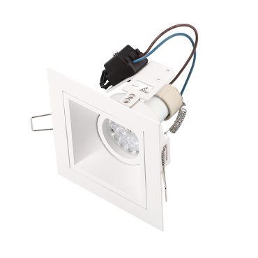 Maxlight Hit - spot encastré 1L - 115 x 115 mm, 95 x 95 mm format encastré - blanc