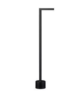 Nova Luce Pipe - lampe de jardin - 11 x 64,5 cm - 5W LED inclus - IP65 - noir sablé