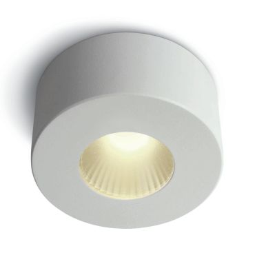ONE Light LED Fashion Cylinders - spot en saillie 1L - Ø 7,95 x 4 cm - 7W LED dimmable inclus - blanc