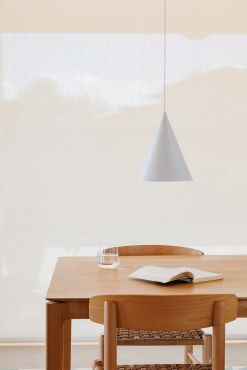 Faro Lina - lampe suspendue - Ø 23,5 x 24,6 cm - 12W LED inclus - blanche