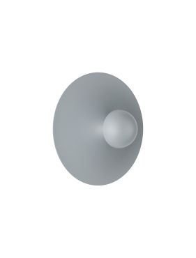 Nova Luce Edem - applique murale - Ø 25 x 11 cm - 9W LED inclus - bleu gris