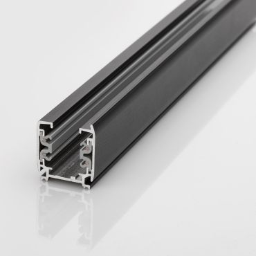 Nova Luce Track Rail - Rail à 4 fils - 200 cm - noir